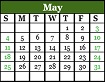 May 2025 Calendar